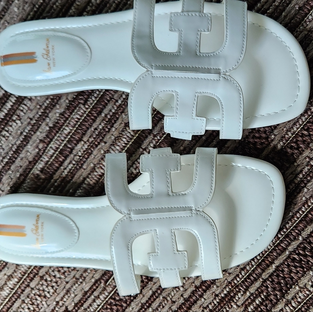 Sam Edelman White Sandals